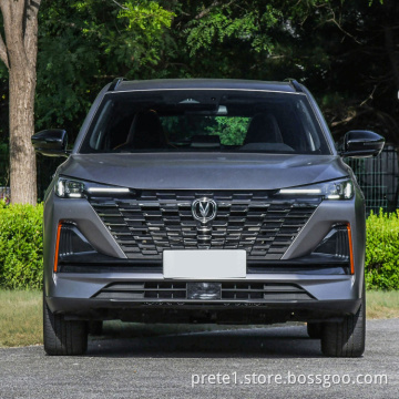 انخفاض السعر الصيني العلامة التجارية Changan CS55 1.5T Auto Sport Utility سيارات سيارات الدفع الرباعي المستخدمة Changan CS55 مع انتقال سقف أوتوماتيكي